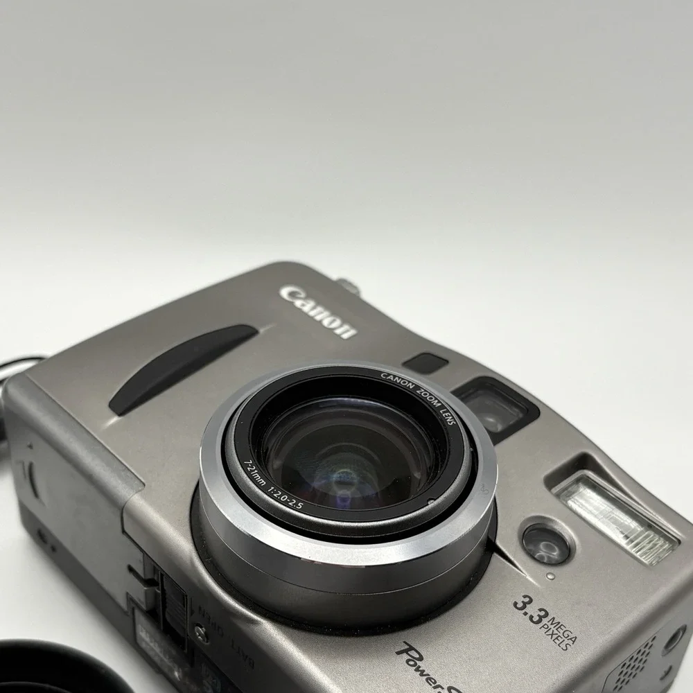 Canon PowerShot G1 3.3MP Digital Camera Silver - No Battery No Charger Untested